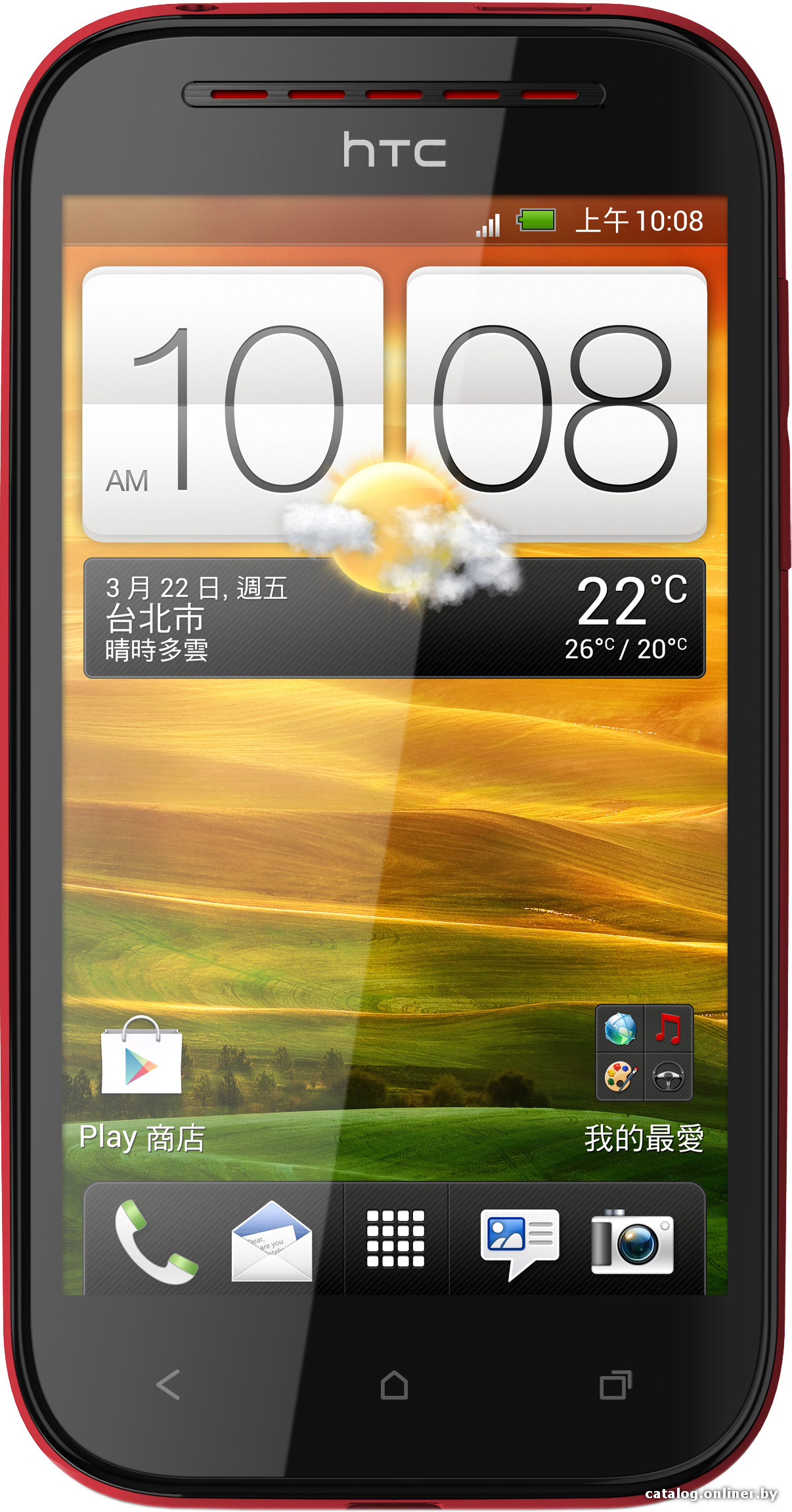 Замена стекла экрана HTC Desire P